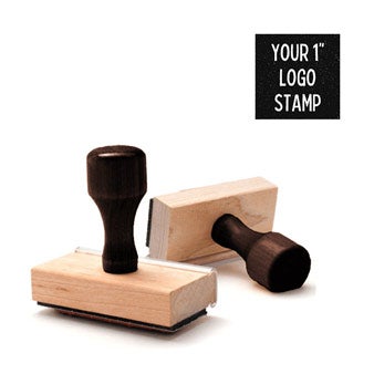 1 Inch Logo Stamp