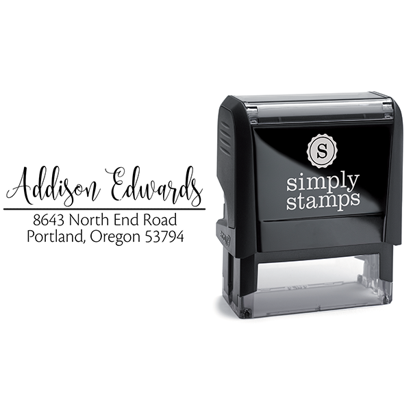 Edwards Address Stamp